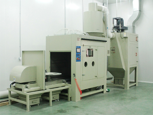 石英坩堝自動噴砂機