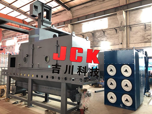 剎車片自動噴砂機