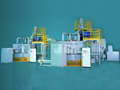 全自動上下料自動噴砂機