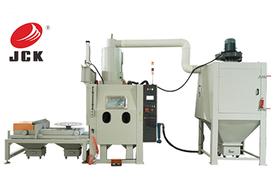 自動噴砂機(jī)推車轉(zhuǎn)臺式